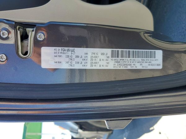 2017 DODGE GRAND CARAVAN SXT