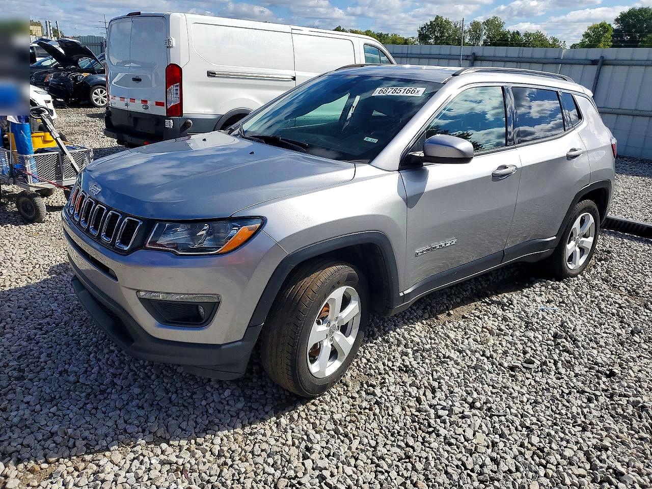 2020 JEEP COMPASS — Front 3/4