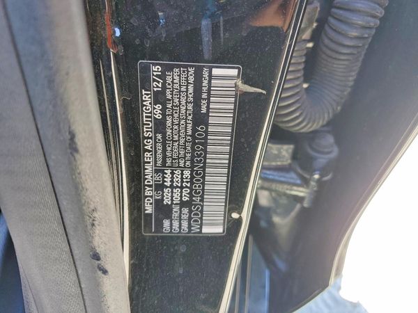 2016 MERCEDES-BENZ CLA CLA250-4M