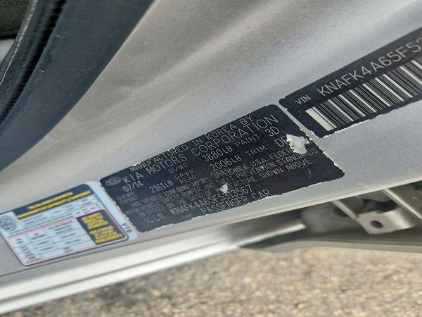 2015 KIA FORTE GL(Middle-low grade) — VINS