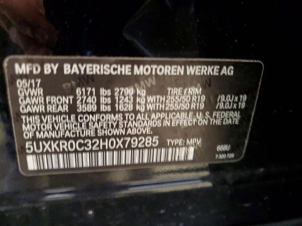 2017 BMW X5 xDrive35i