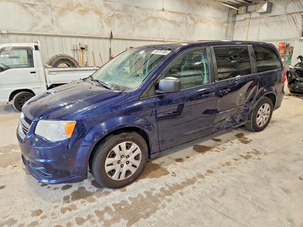 2014 DODGE GRAND CARAVAN — Front 3/4