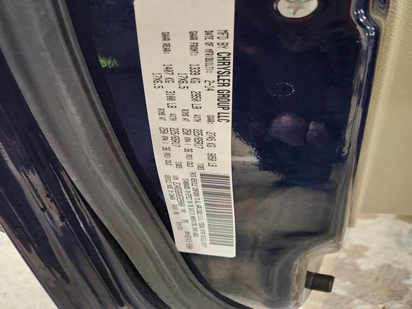 2014 DODGE GRAND CARAVAN — VINS
