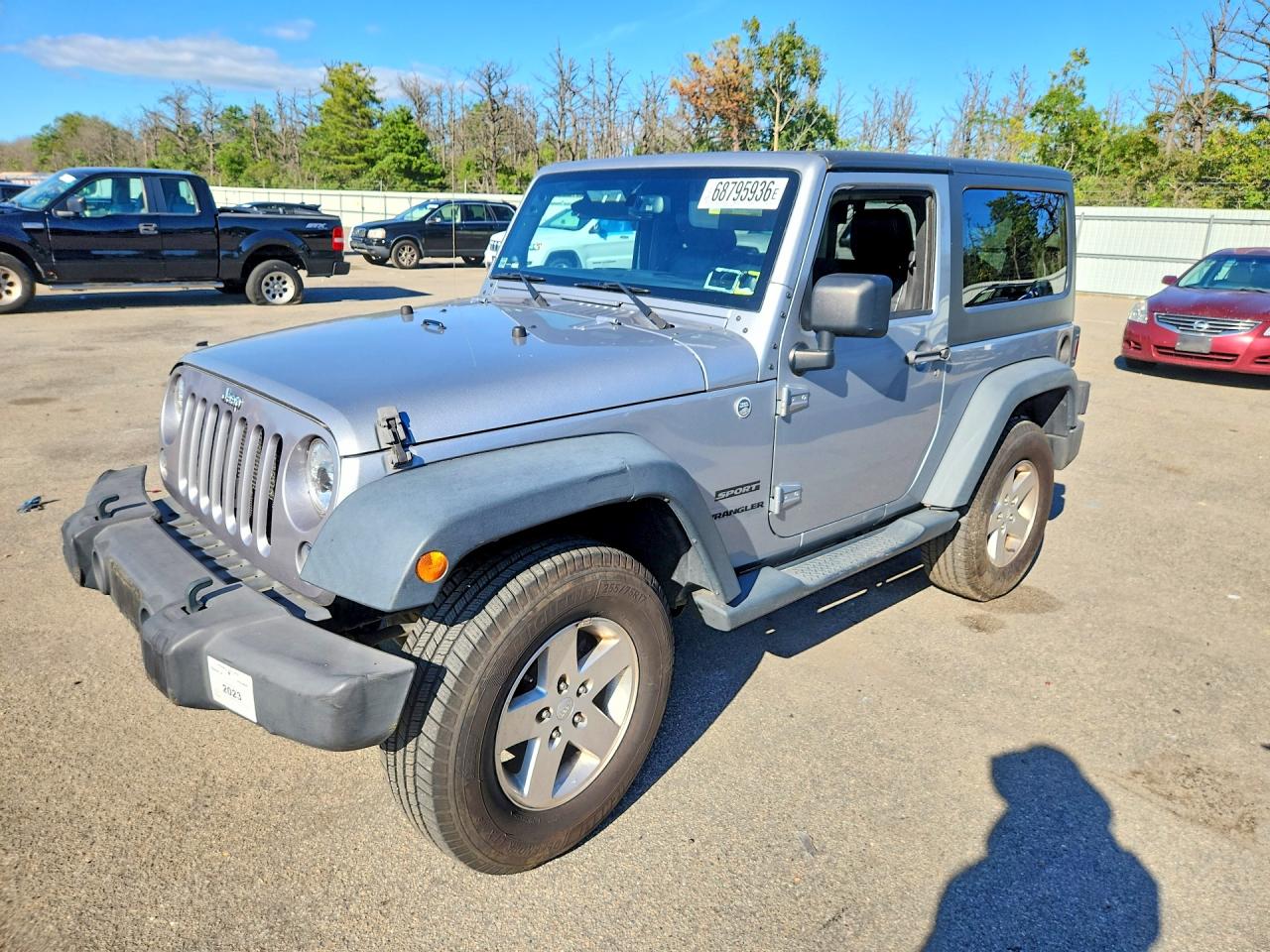 2014 JEEP WRANGLER Sport — Front 3/4