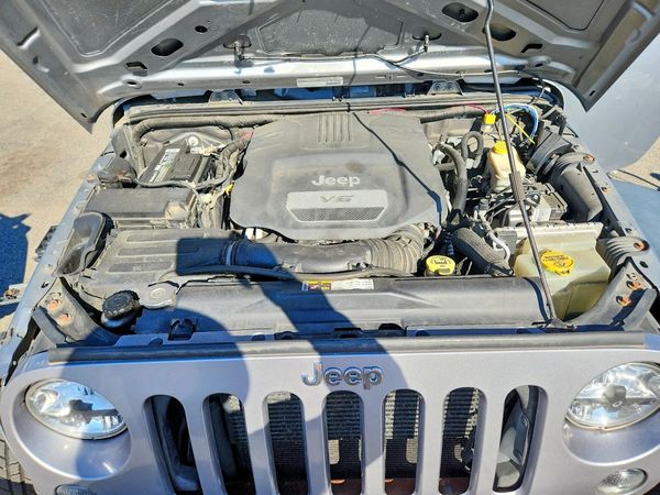 2014 JEEP WRANGLER Sport — Engine bay