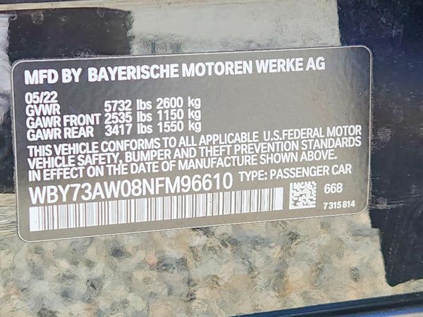 2022 BMW I4 eDrive40 GC