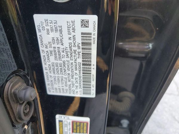 2017 HONDA CRV EX-L/EX-L Navi
