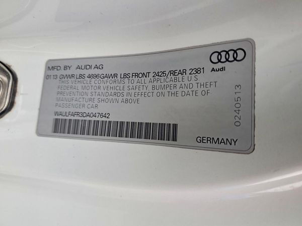 2013 AUDI A5 quattro Premium Plus