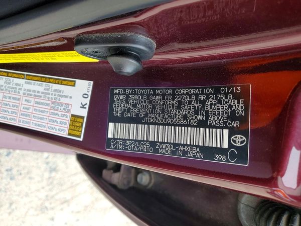 2013 TOYOTA PRIUS