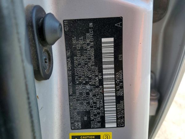 2012 LEXUS RX 350