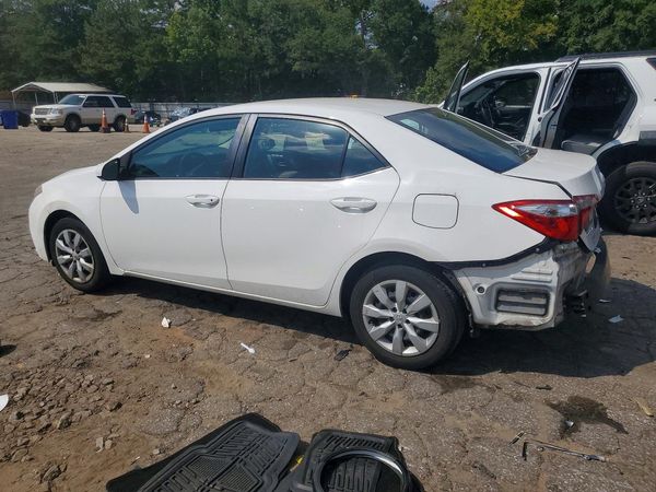 2016 TOYOTA COROLLA L/LE