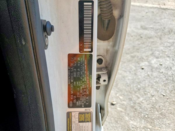 2017 KIA FORTE LX Popular, S
