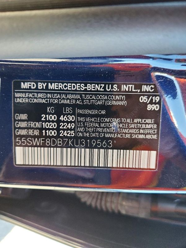 2019 MERCEDES-BENZ C C300