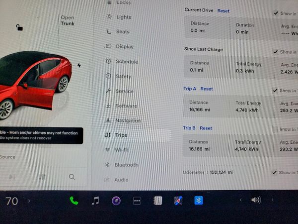 2023 TESLA MODEL 3 — ODOM