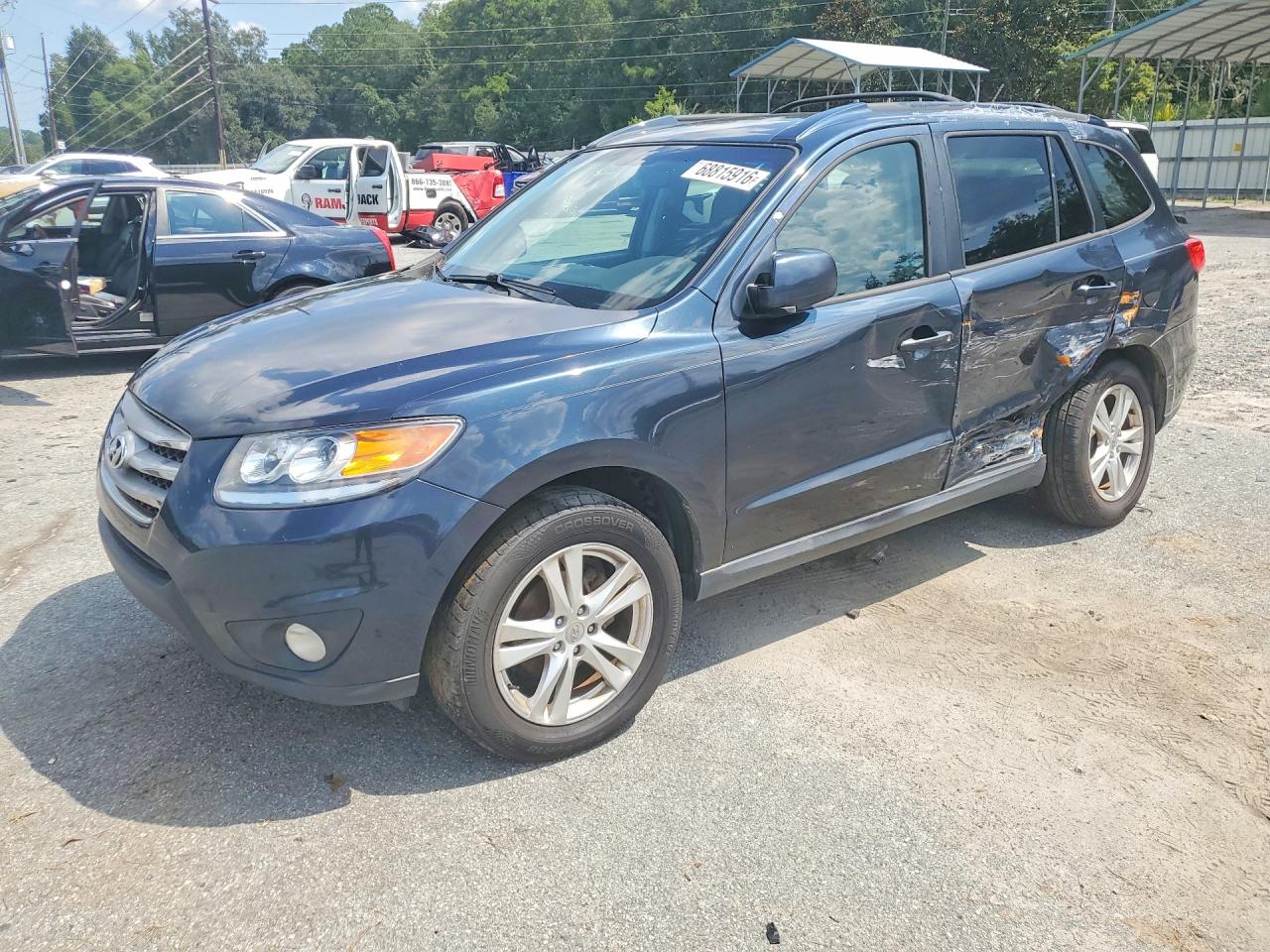 2012 HYUNDAI SANTA FE GLS(Middle grade) — Front 3/4