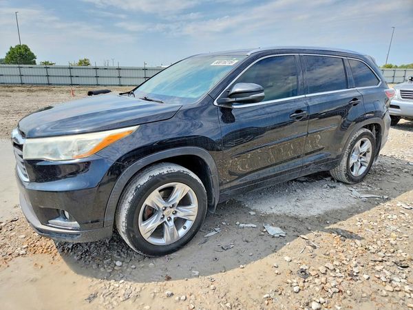 2015 TOYOTA HIGHLANDER — Front 3/4