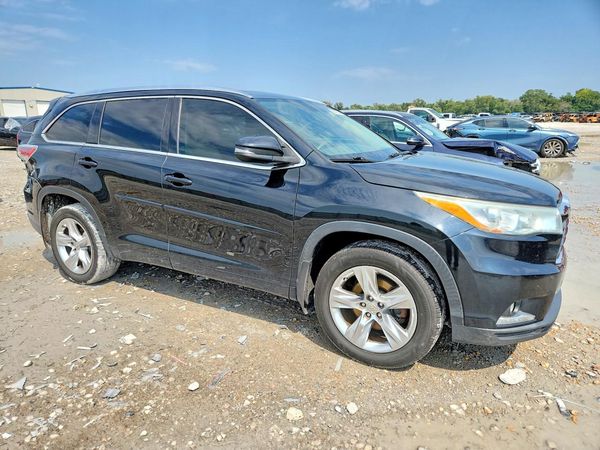 2015 TOYOTA HIGHLANDER — Passenger 3/4