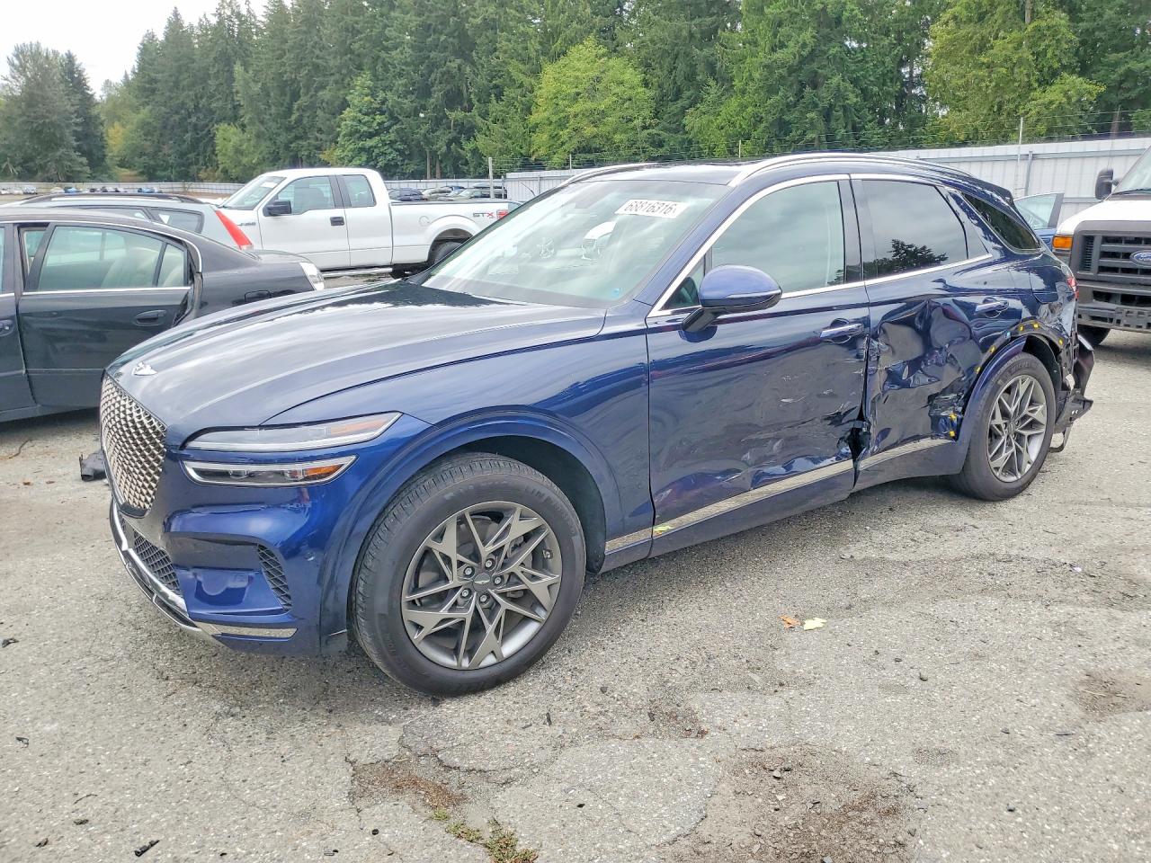 2022 GENESIS GV70 — Front 3/4