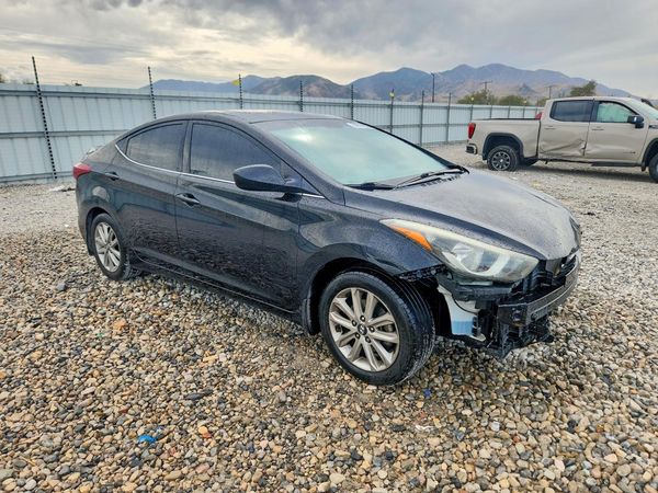 2015 HYUNDAI ELANTRA GLS(Middle) — Passenger 3/4