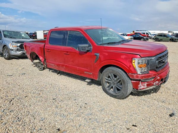 2022 FORD F150 SuperCrew — Passenger 3/4