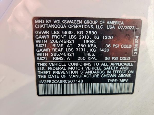 2024 VOLKSWAGEN ATLAS