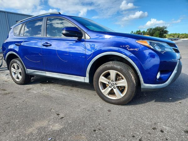 2015 TOYOTA RAV4 XLE (M Grade) — Passenger 3/4