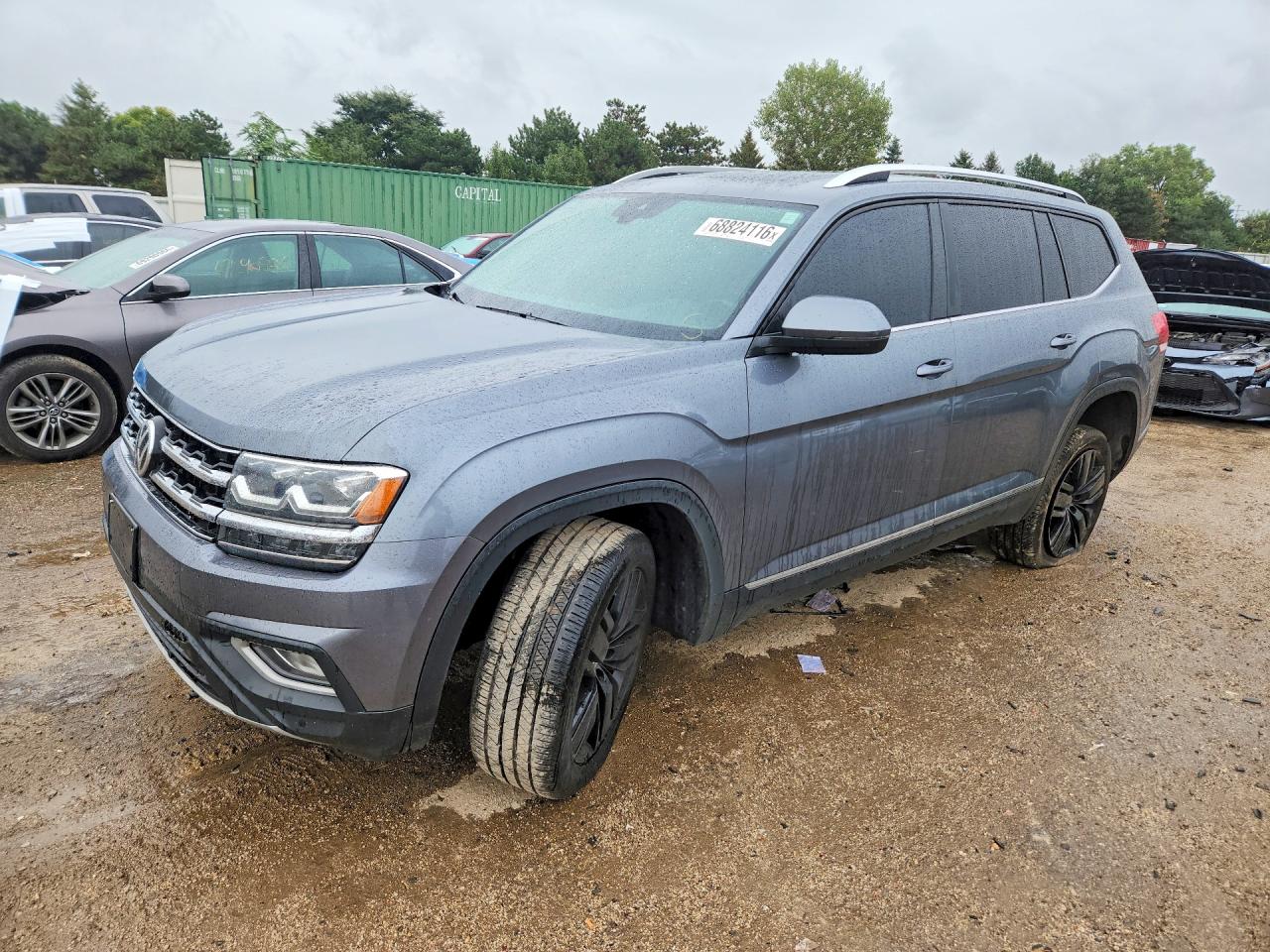2019 VOLKSWAGEN ATLAS — Front 3/4