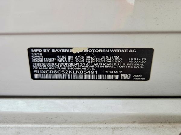 2019 BMW X5 xDrive40i