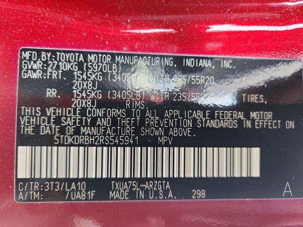 2024 TOYOTA HIGHLANDER