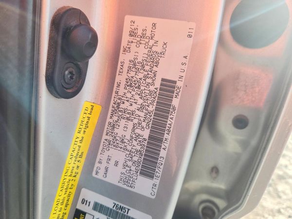 2013 TOYOTA TACOMA Delux — VINS