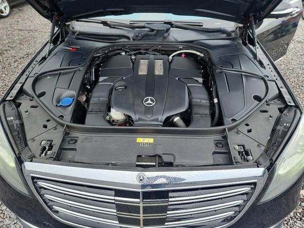 2018 MERCEDES-BENZ S S450 4MATIC — Engine bay