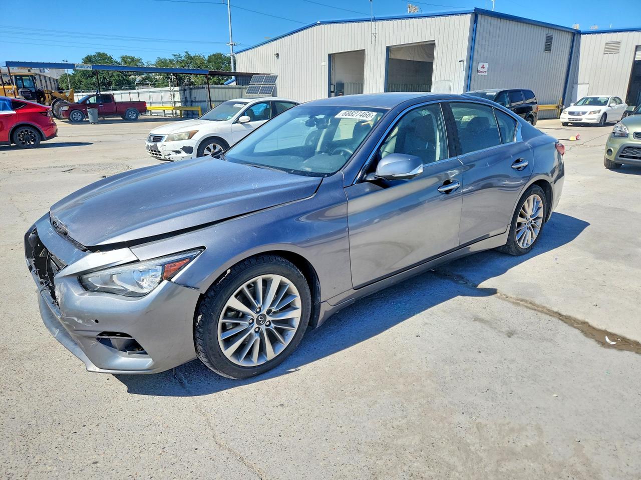 2021 INFINITI Q50 LUXE — Front 3/4