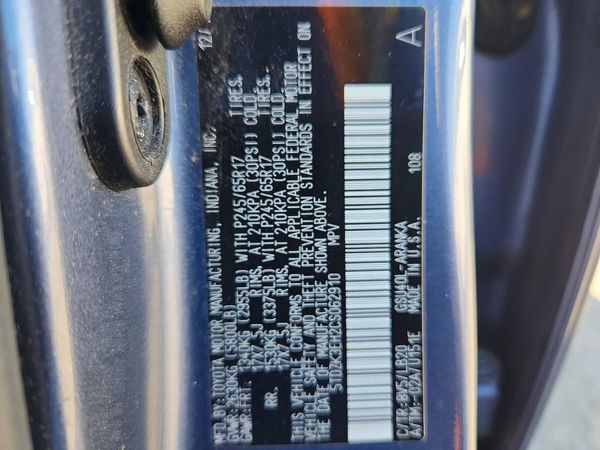 2012 TOYOTA HIGHLANDER Base/Hybrid — VINS