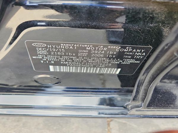 2017 HYUNDAI ELANTRA