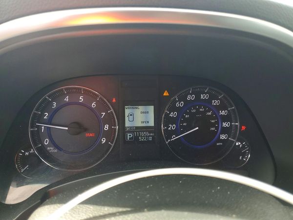 2017 INFINITI QX70 — ODOM