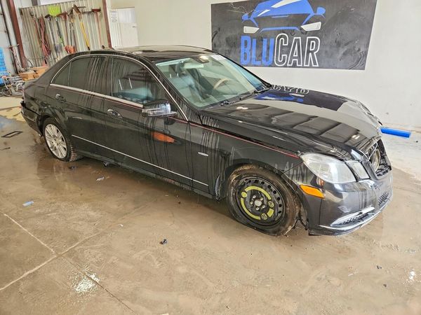 2012 MERCEDES-BENZ E E350 4-MATIC — Passenger 3/4