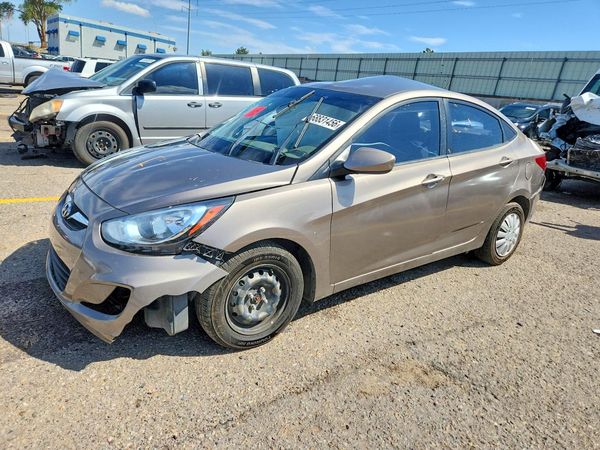 2013 HYUNDAI ACCENT — Front 3/4