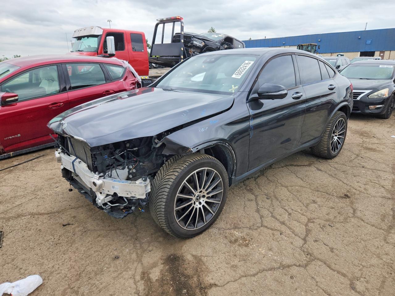 2023 MERCEDES-BENZ GLC COUPE GLC300 4MATIC — Front 3/4
