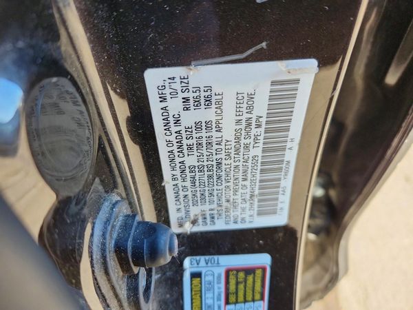 2014 HONDA CRV LX