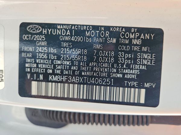 2026 HYUNDAI KONA SEL Sport