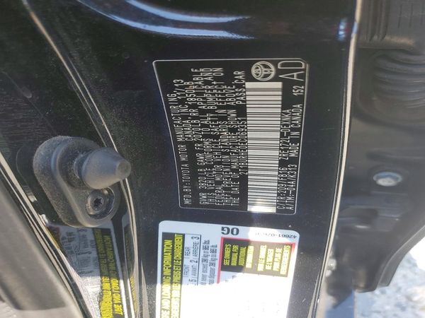 2014 TOYOTA COROLLA L/LE — VINS
