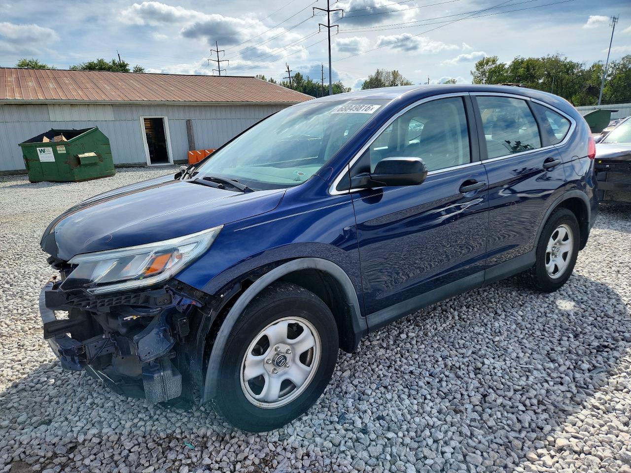 2015 HONDA CRV LX — Front 3/4