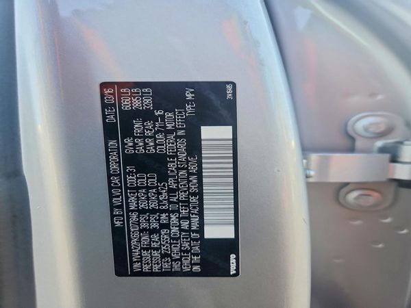 2016 VOLVO XC90 — VINS