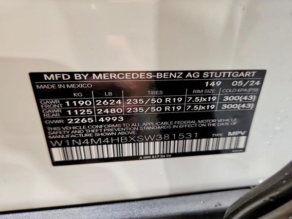 2025 MERCEDES-BENZ GLB GLB250 4MATIC