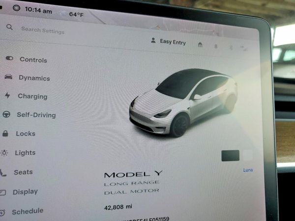 2020 TESLA MODEL Y — ODOM
