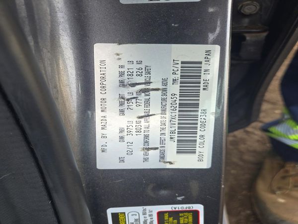 2012 MAZDA 3 Touring/GS