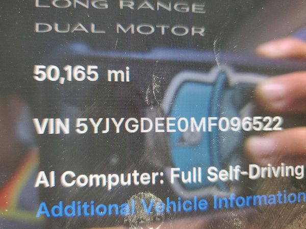 2021 TESLA MODEL Y — ODOM