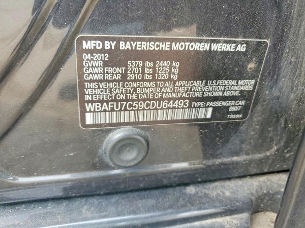 2012 BMW 535 xDrive