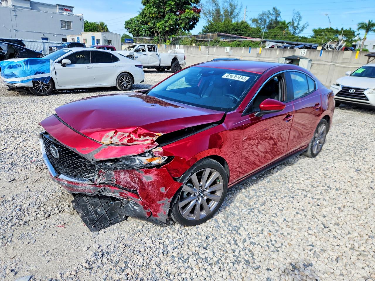2020 MAZDA 3 — Front 3/4