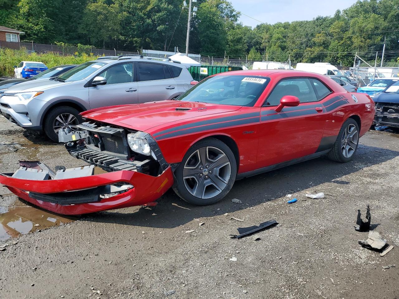 2013 DODGE CHALLENGER — Front 3/4